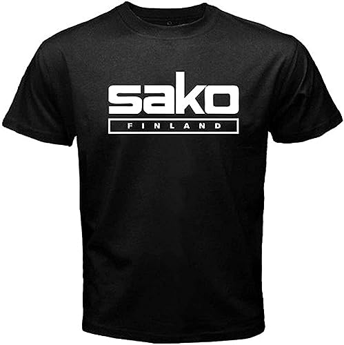 SAKO Finland Shot Rifle Hunting Trap Skeet Herren-T-Shirt, Schwarz, Schwarz , XL SAKO Finland Shot Rifle Hunting Trap Skeet Herren-T-Shirt, Schwarz, Schwarz , XL von Oeste