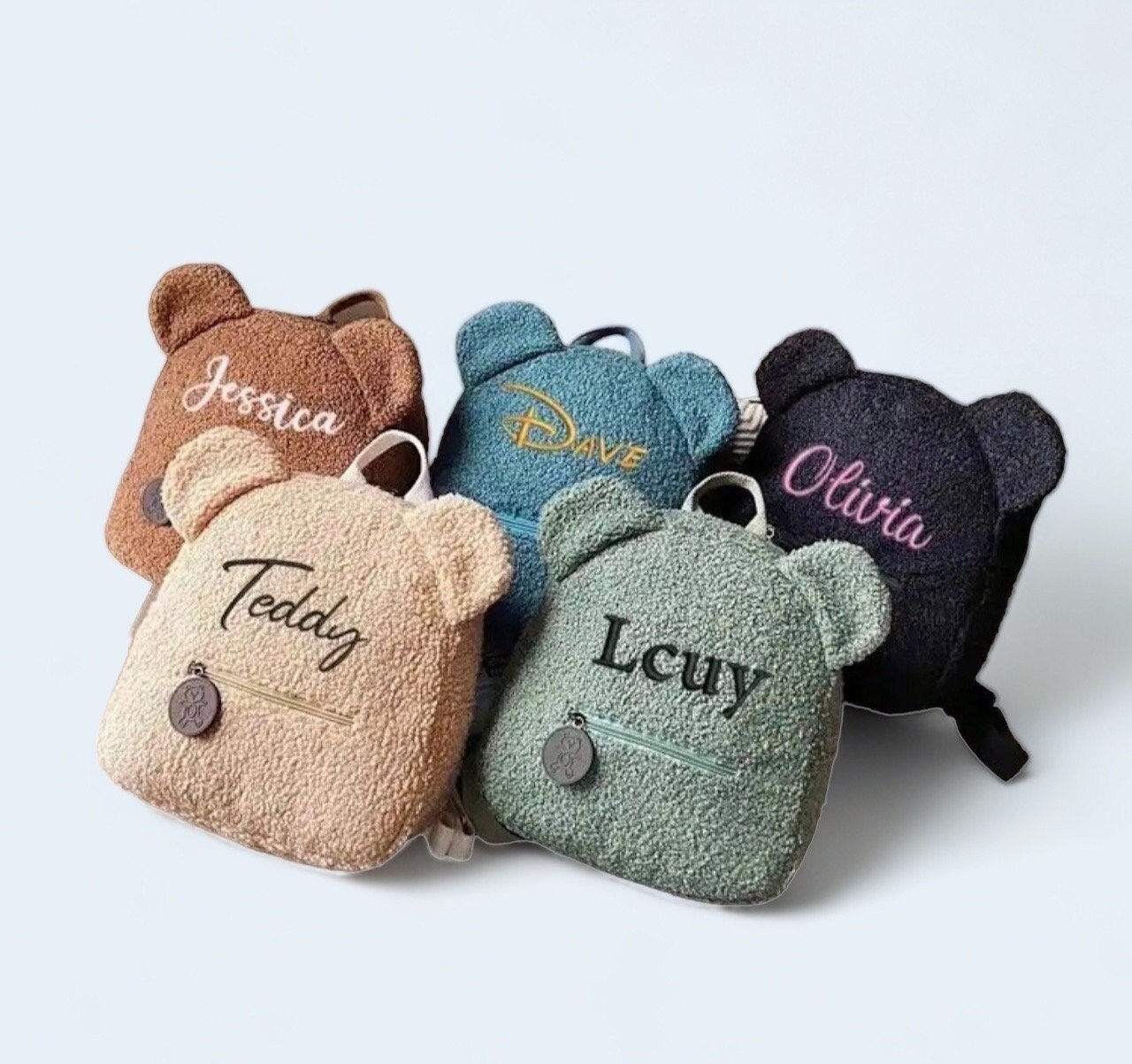 Kinderrucksack - Kindergarten- Geburtstag- Kleiner Rucksack- Teddyrucksack/Teddystoff- Personalisierbar Kinderrucksack - Kindergarten- Geburtstag- Kleiner Rucksack- Teddyrucksack/Teddystoff- Personalisierbar von OezlemsHandmade