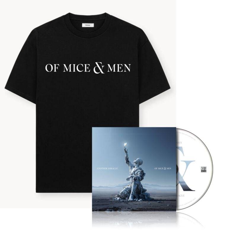 Another Miracle von Of Mice & Men - CD & T-Shirt (Digipak, Limited Edition) von Of Mice & Men