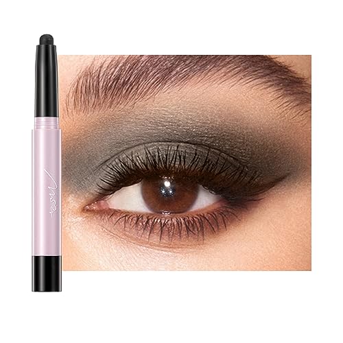 Ofanyia Cream Eyeshadow Stick, Matte and Shimmer Eye Brightener Stick Eyeshadow Pencil, Long Lasting Waterproof Eye Shadow for Eye Makeup (02# (Matte)) von Ofanyia