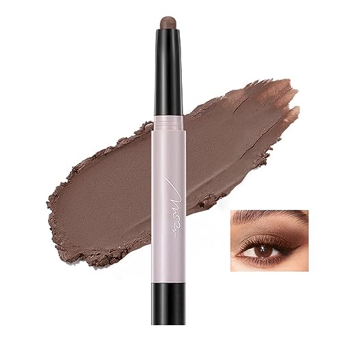 Ofanyia Cream Eyeshadow Stick, Matte and Shimmer Eye Brightener Stick Eyeshadow Pencil, Long Lasting Waterproof Eye Shadow for Eye Makeup (05# (Matte)) von Ofanyia