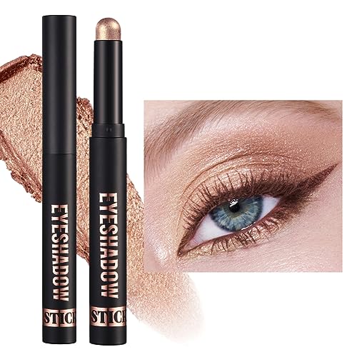 Ofanyia Eyeshadow Stick, Shimmer Matte Eye Shadow Crayon Eye Brightener Stick, Smooth Texture Cream Eyeshadow Pen, Long Lasting Waterproof Hypoallergenic Eye Shadow Pencil Gift Set (16#) von Ofanyia