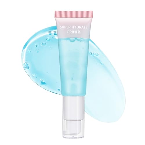 Ofanyia Hydrating Face Primer, Gel-Based Foundation Primer for Moisturizing & Locking Foundation, Smooth Fine Lines, Oil Free Effect, Brightening Skin Make Up Base Matte Makeup Primer 24ml (blue) von Ofanyia