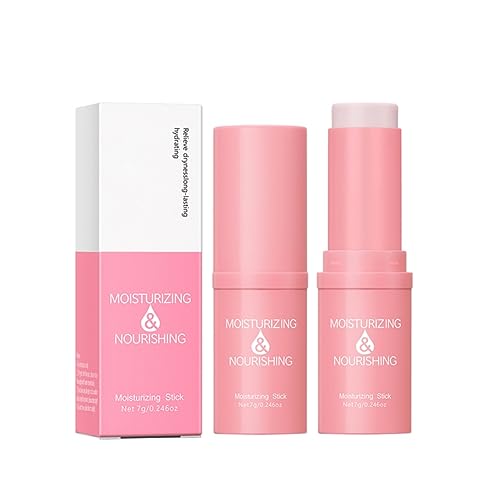 Ofanyia Hydrating Moisturizing Stick, Multi Balm Stick, Moisturizes Dry Skin, Reduces Lip Wrinkles, Smooth Fine Lines, Face Moisturizer for Skin Care, Body Hydrating Stick (01# Pink) von Ofanyia