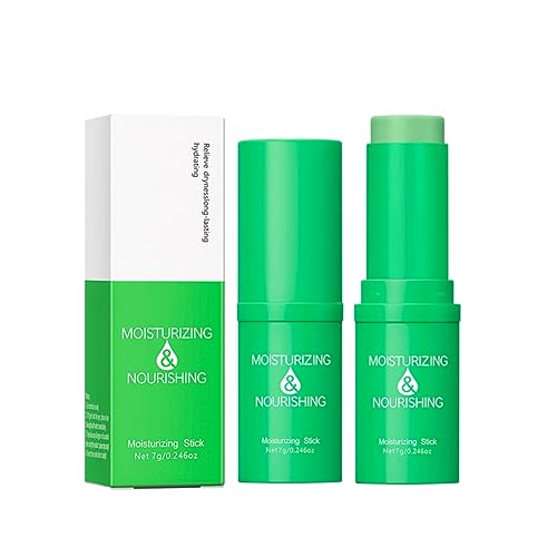 Ofanyia Hydrating Moisturizing Stick, Multi Balm Stick, Moisturizes Dry Skin, Reduces Lip Wrinkles, Smooth Fine Lines, Face Moisturizer for Skin Care, Body Hydrating Stick (04# green) von Ofanyia