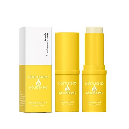 Ofanyia Hydrating Moisturizing Stick, Multi Balm Stick, Moisturizes Dry Skin, Reduces Lip Wrinkles, Smooth Fine Lines, Face Moisturizer for Skin Care, Body Hydrating Stick (05# yellow) von Ofanyia