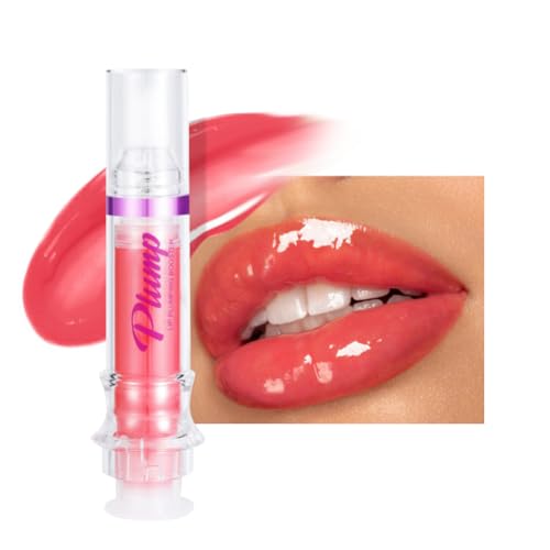 Ofanyia Lip Plumping Booster, Spicy Lip Plumper Lip Gloss Lip Plumping Oil, High-Shine Hydrating & Nourishing Fuller Lip Plumper Lip Mirror Lip Glaze, Plump & Pout Lip Plumper for Women Girls (04#) von Ofanyia