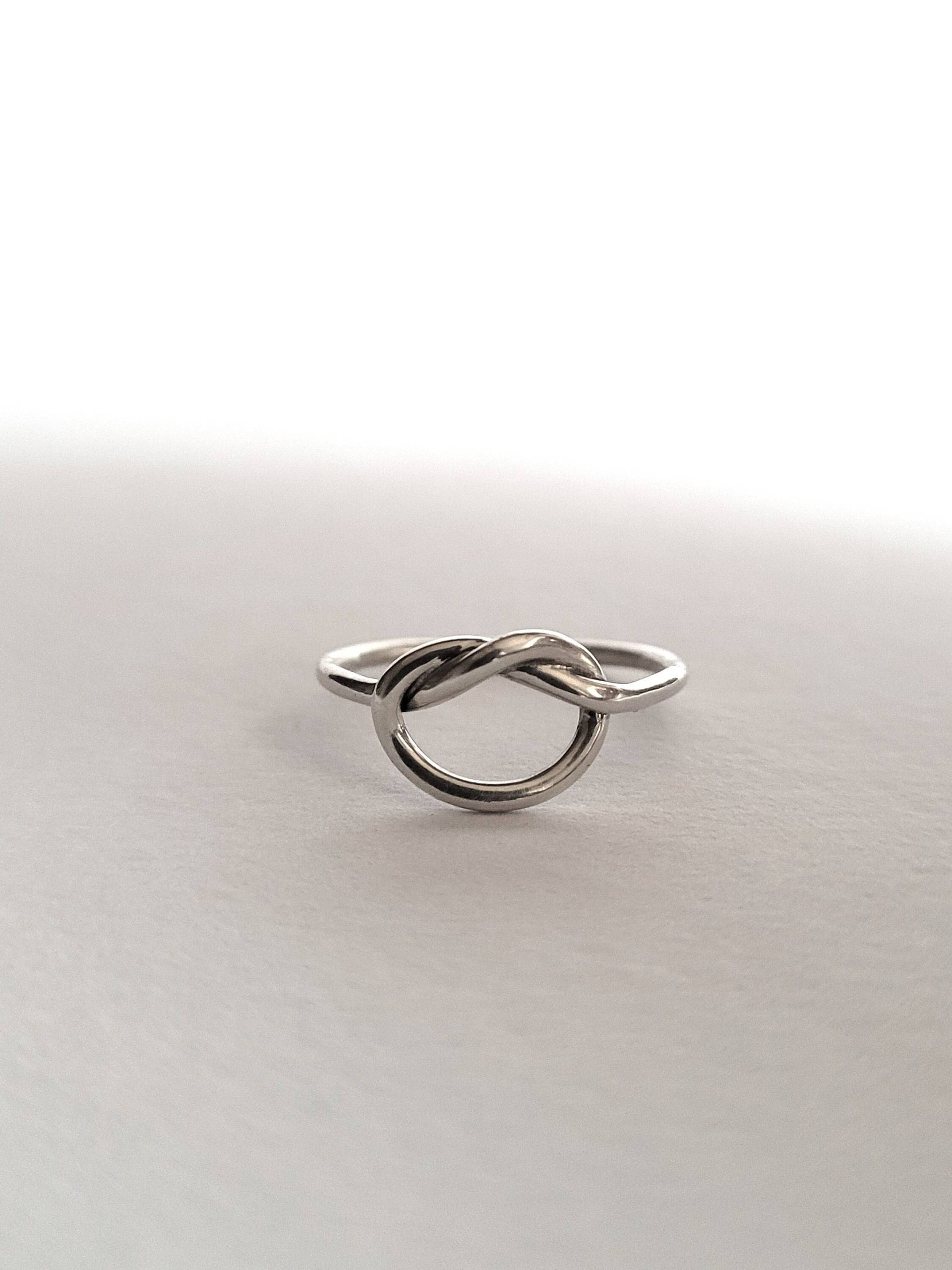 Handgemachter Knotenring Aus 925Er Silber von OfelinJewelry