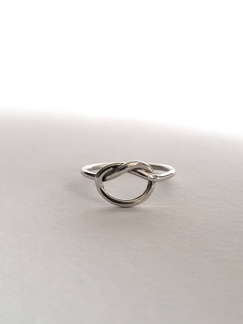 Handgemachter Knotenring Aus 925Er Silber von OfelinJewelry