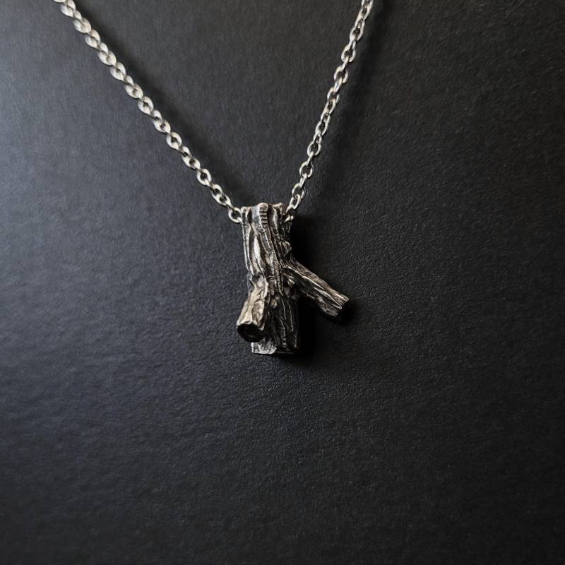 Silber Zweig Halskette, Handgefertigter Schmuck Für Frauen Und Männer Silber Zweig Halskette, Handgefertigter Schmuck Für Frauen Und Männer von OfelinJewelry