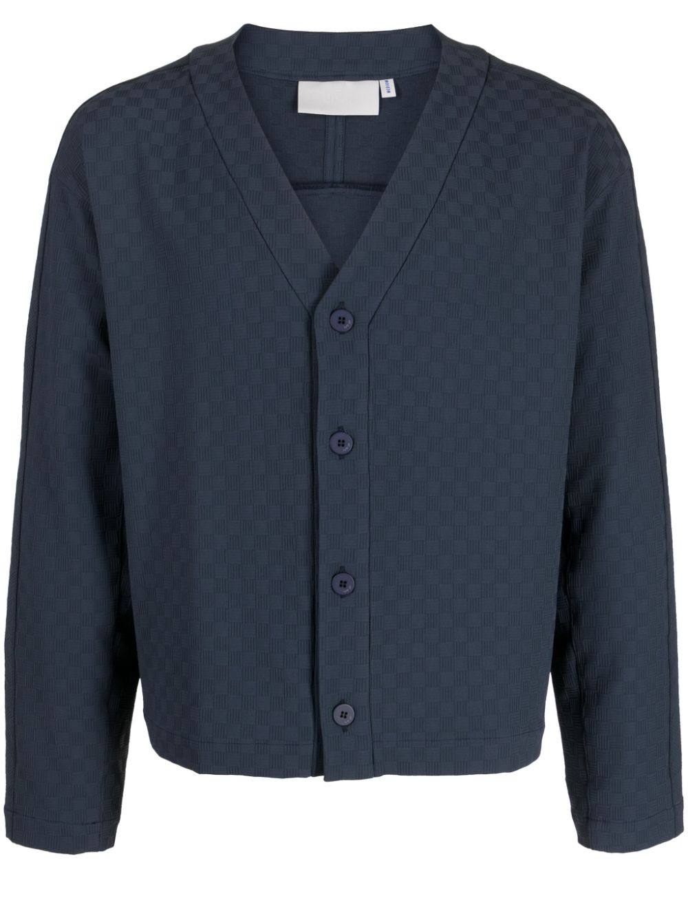 Off Duty Lais Cardigan mit Logo-Stickerei - Blau von Off Duty