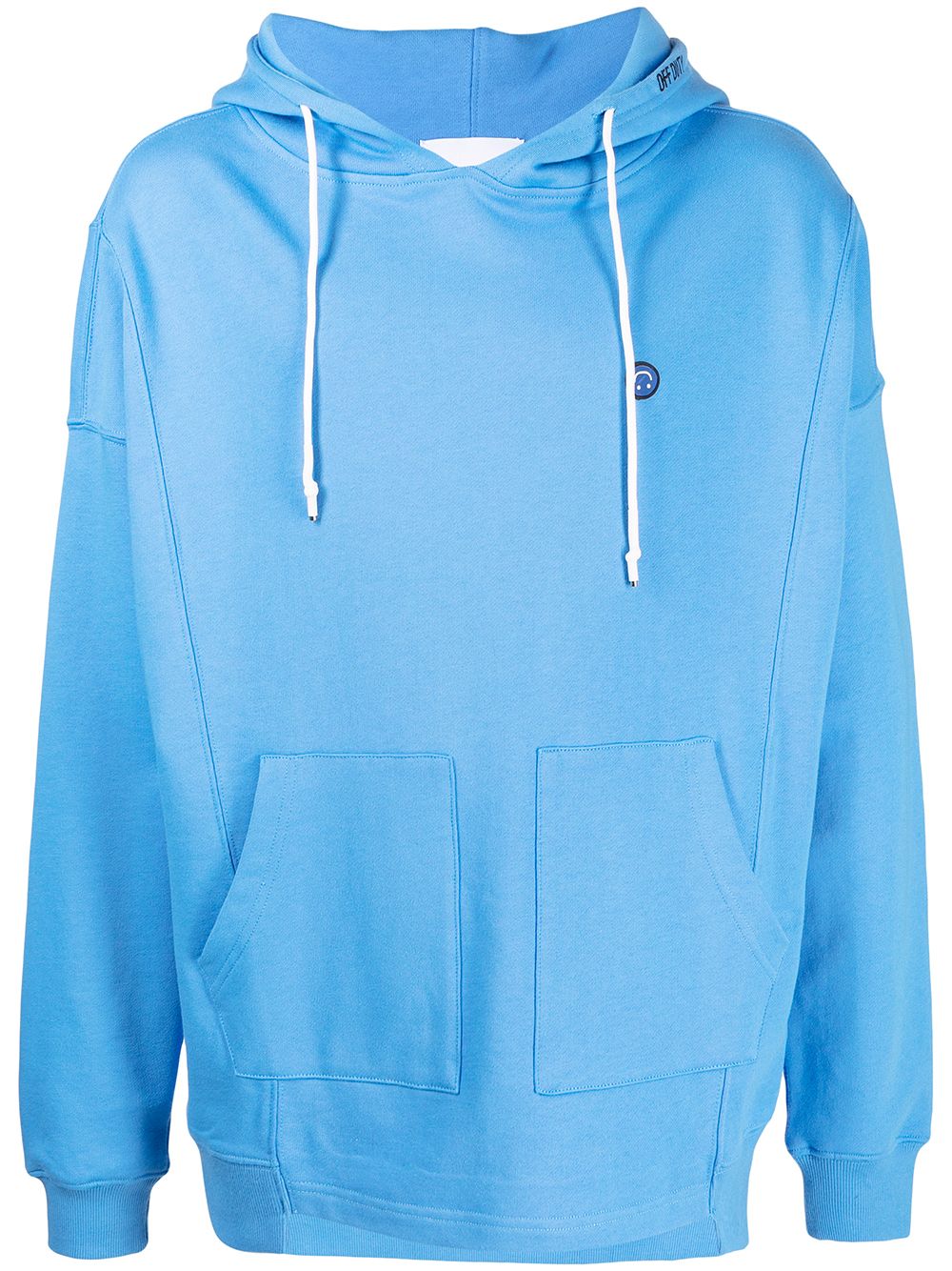 Off Duty Rigo Hoodie mit Kordelzug - Blau von Off Duty