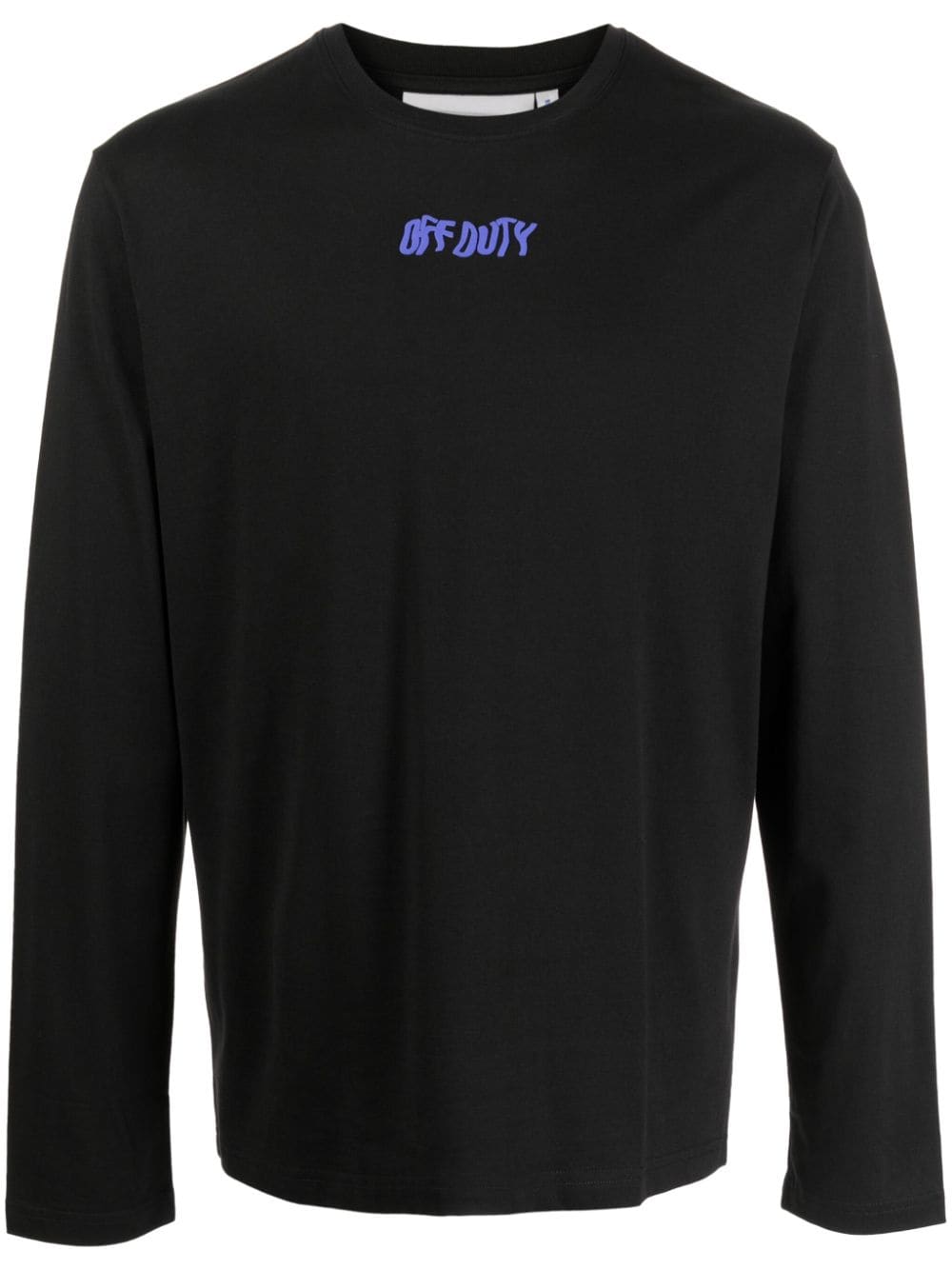 Off Duty Stay Wavy Langarmshirt - Schwarz von Off Duty