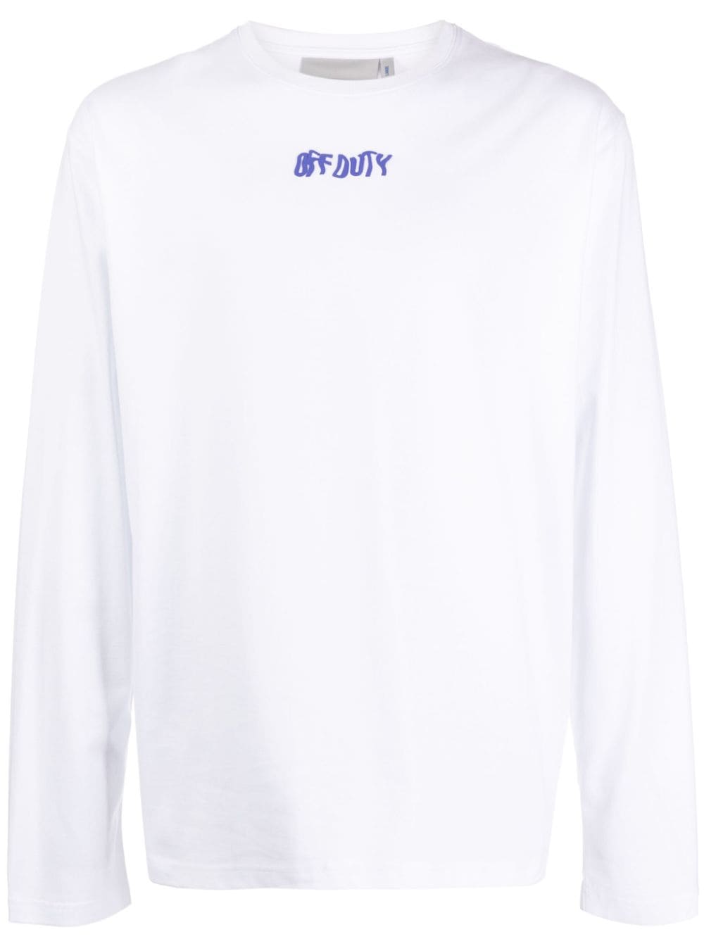 Off Duty Stay Wavy Langarmshirt - Weiß von Off Duty