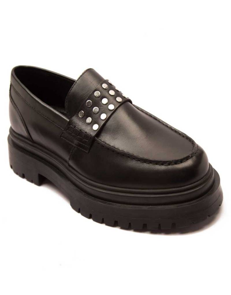 Off The Hook - 'Hendrix' - Schicke Loafer aus Leder in Schwarz von Off The Hook