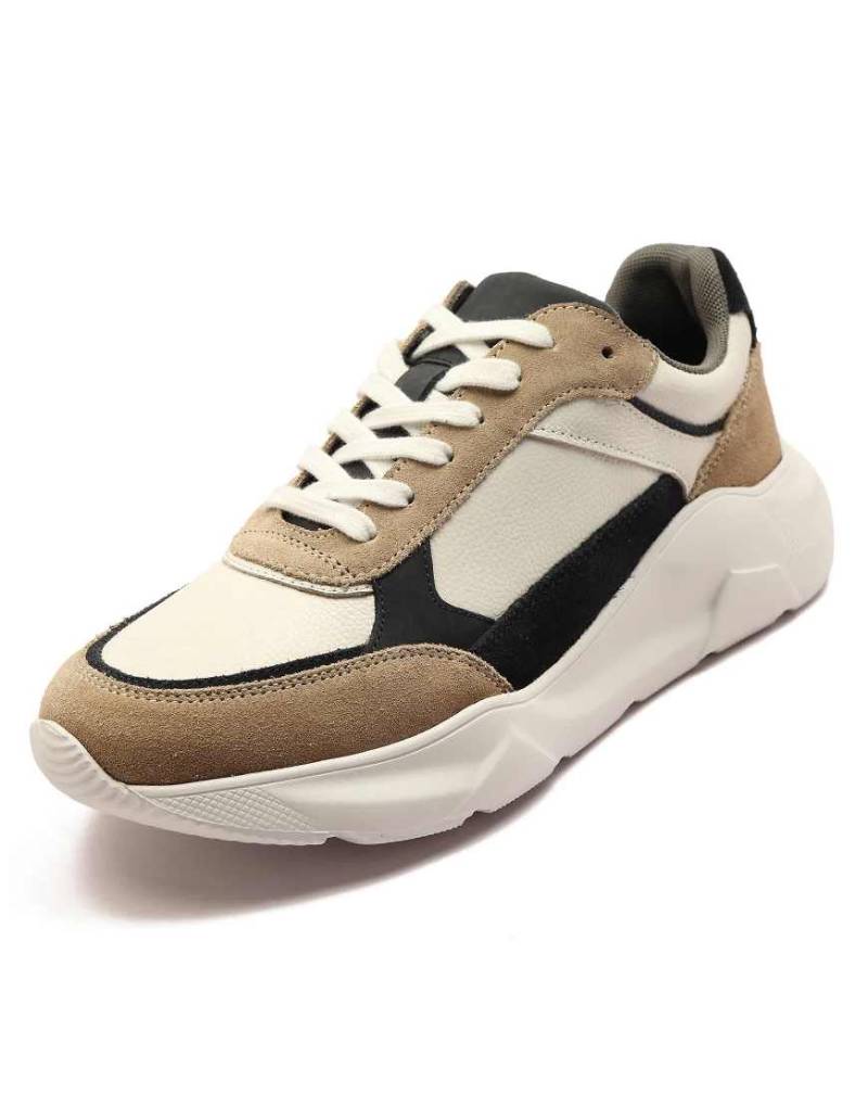 Off The Hook - Roxy - Legerer Leder-Sneaker in Weiß zum Schnüren von Off The Hook