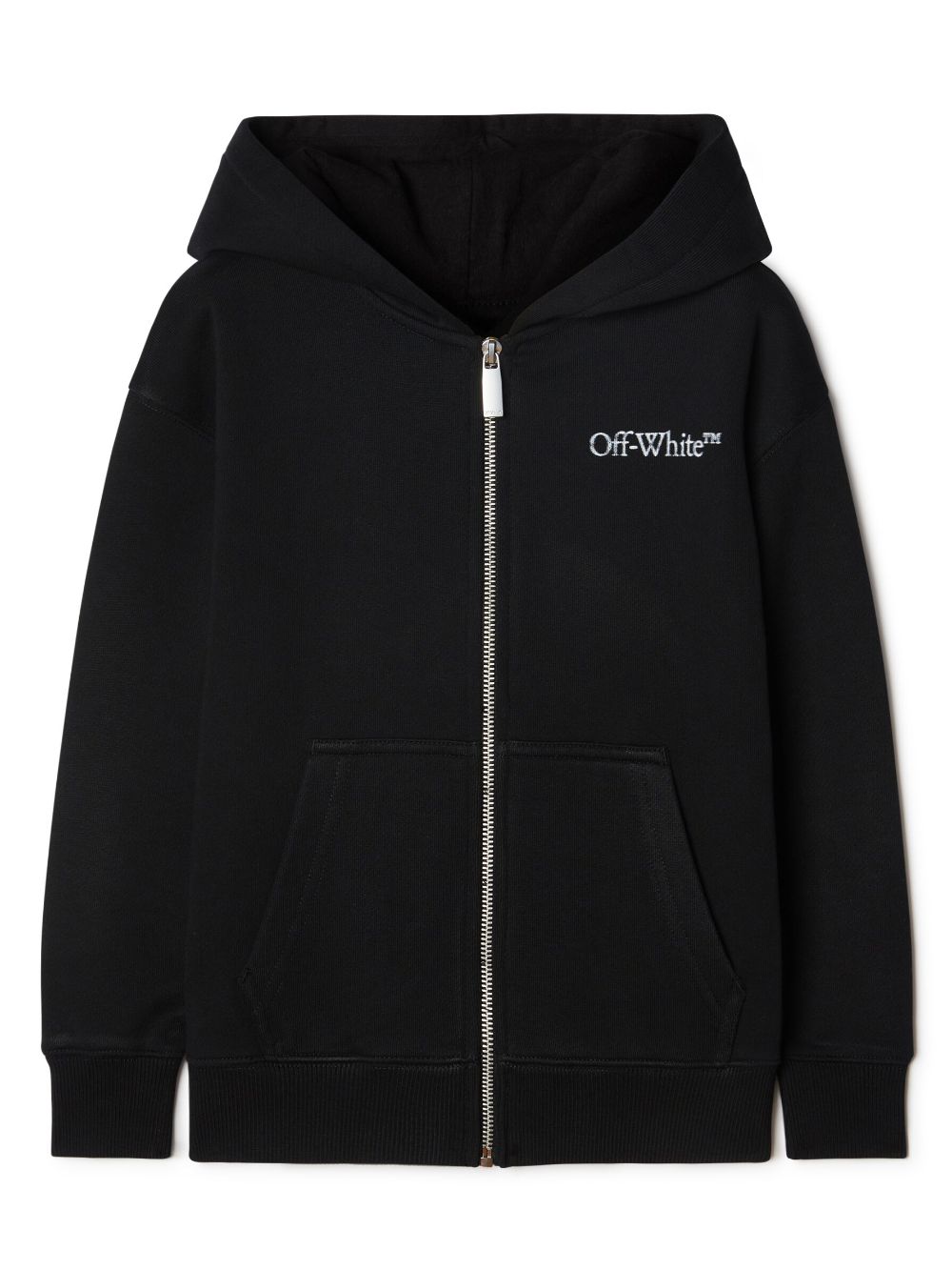 Off-White Kids Bookish Hoodie mit Logo-Print - Schwarz von Off-White Kids