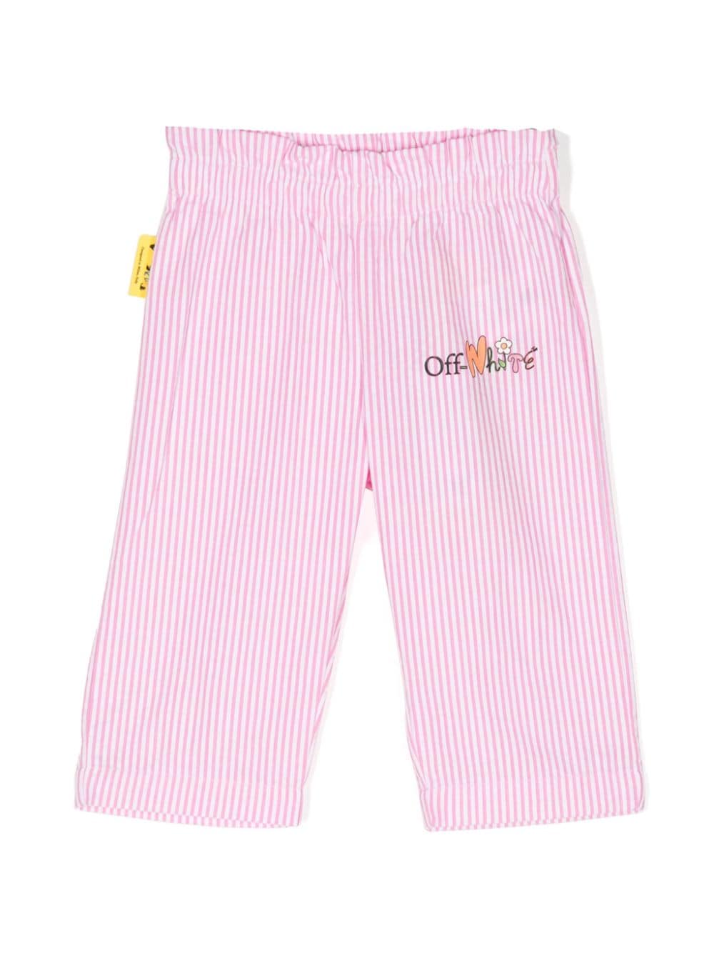 Off-White Kids Gestreifte Hose - Rosa von Off-White Kids