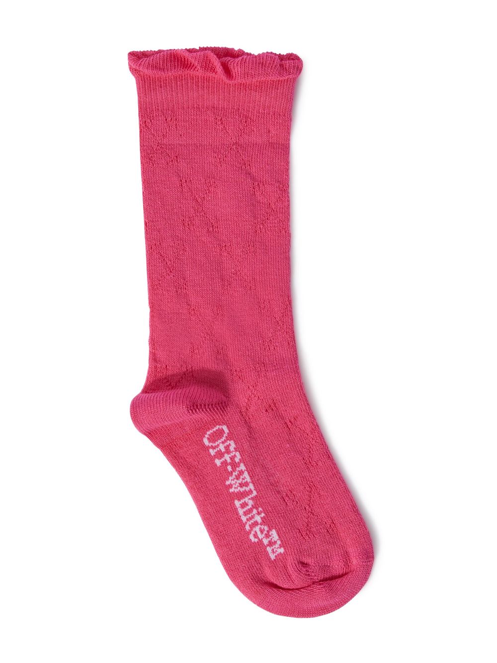 Off-White Kids Gestrickte Socken mit Pfeilen - Rosa von Off-White Kids