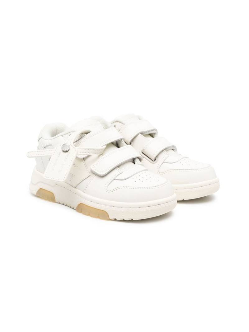 Off-White Kids Out of Office Sneakers mit Klettverschluss - Weiß von Off-White Kids