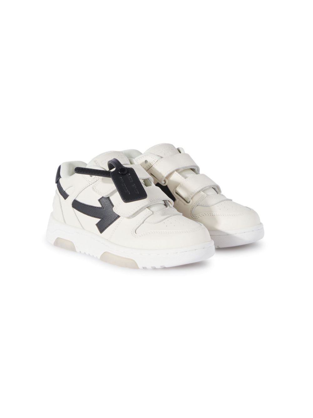 Off-White Kids Out of Office Sneakers mit Klettverschluss - Weiß von Off-White Kids