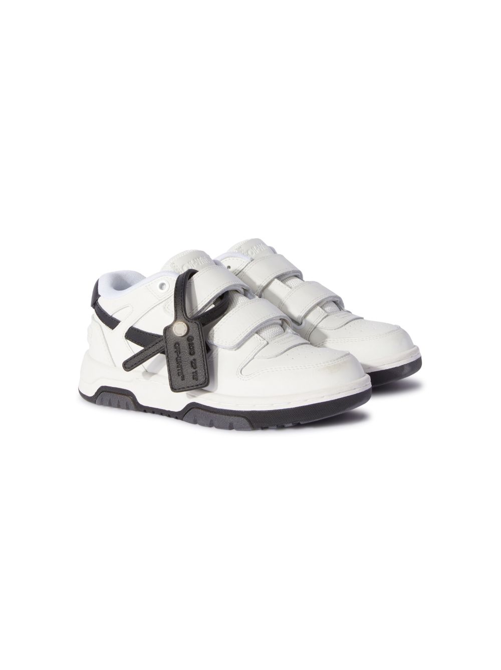 Off-White Kids Out of Office Sneakers mit Klettverschluss - Weiß von Off-White Kids