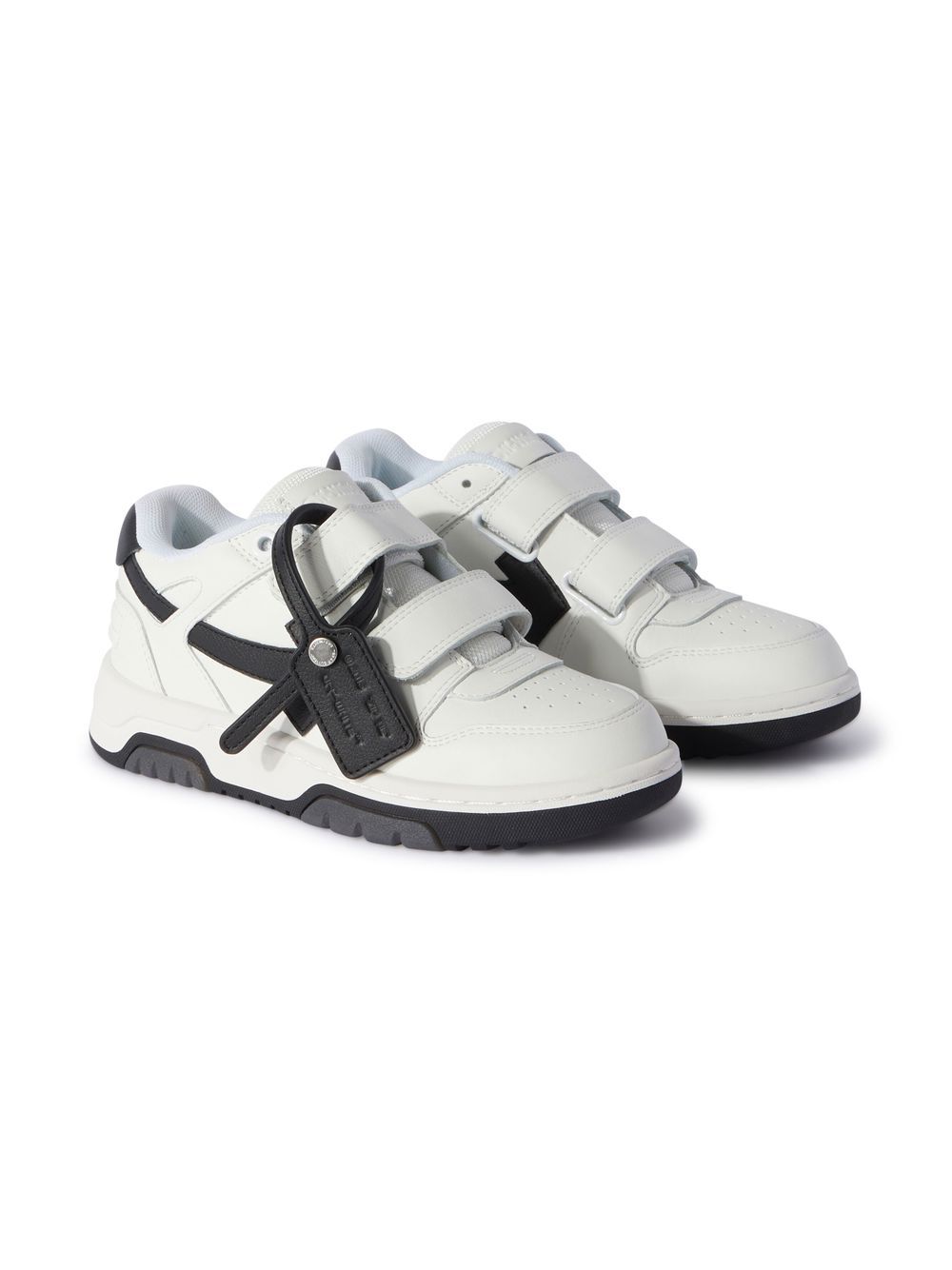 Off-White Kids Out of Office Sneakers mit Klettverschluss - Weiß von Off-White Kids