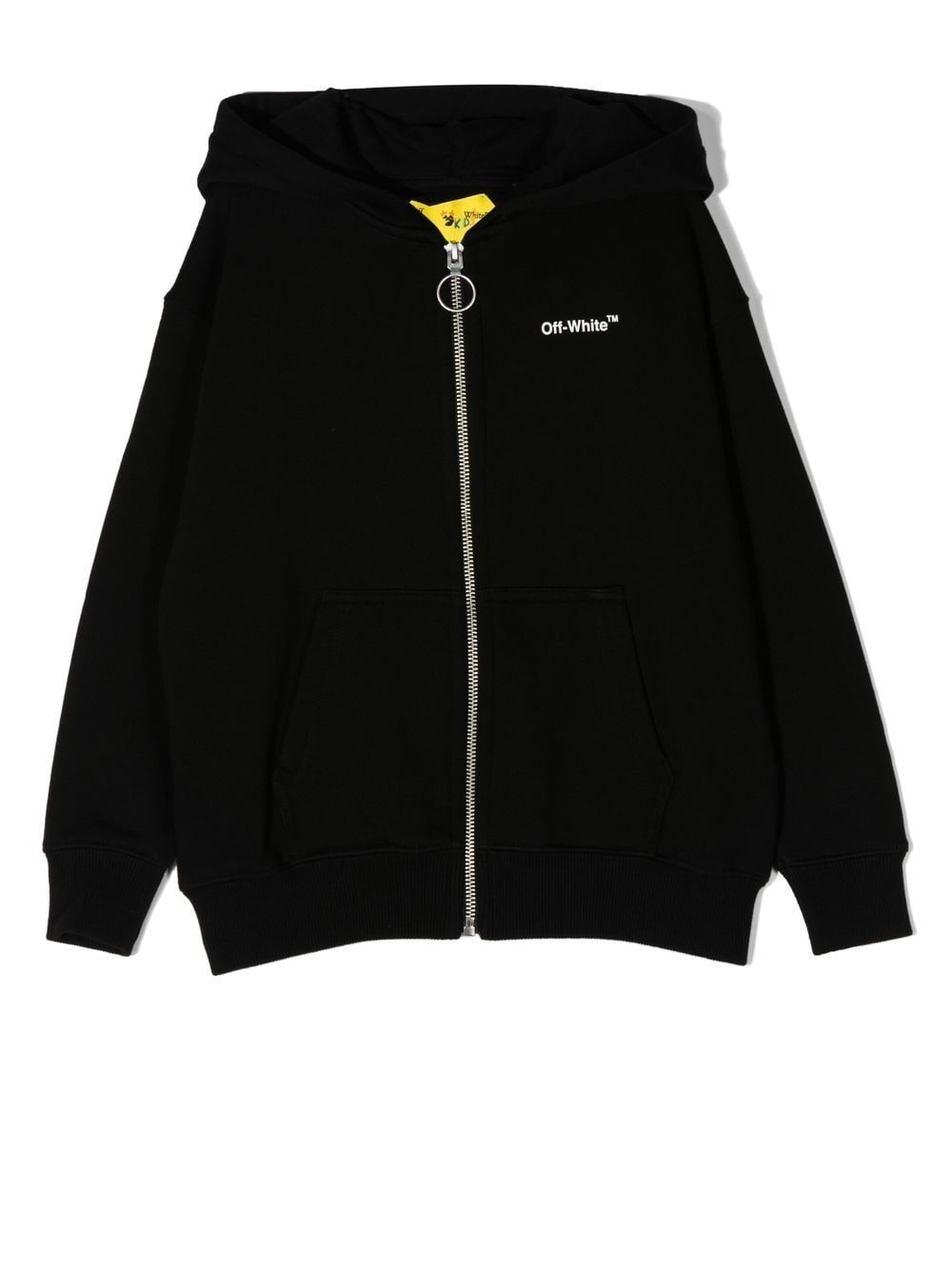 Off-White Kids Racing Arrow Kapuzenjacke - Schwarz von Off-White Kids