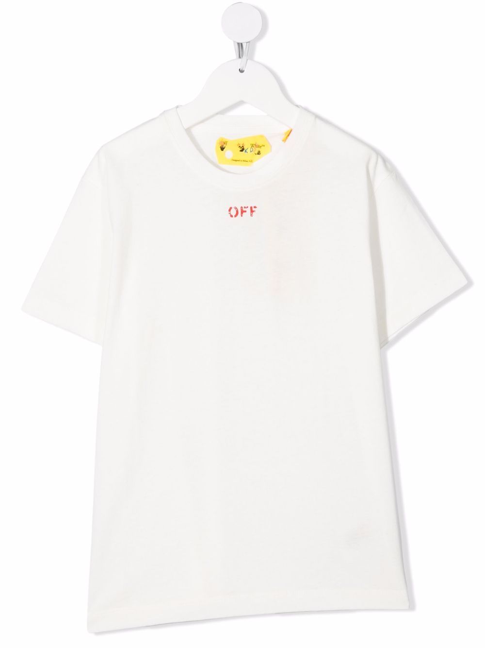 Off-White Kids T-Shirt mit Logo-Print - Weiß von Off-White Kids