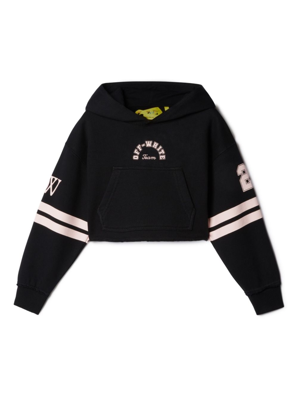 Off-White Kids Team 23 Cropped-Hoodie - Schwarz von Off-White Kids