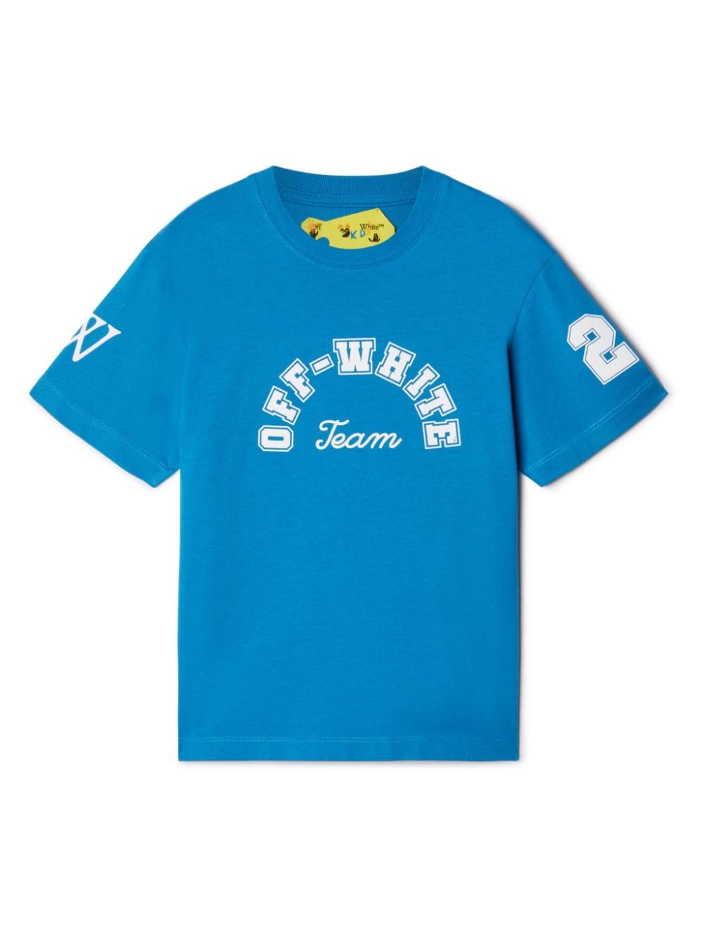 Off-White Kids Team 23 T-Shirt - Blau von Off-White Kids