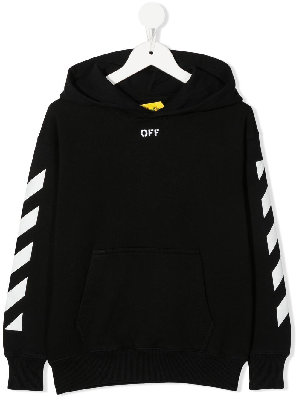 Off-White Kids Off Stamp Hoodie - Schwarz von Off-White Kids