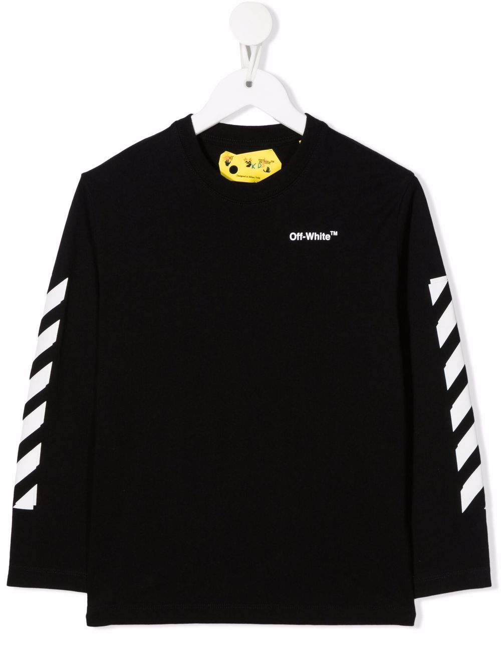 Off-White Kids T-Shirt mit Logo-Print - Schwarz von Off-White Kids