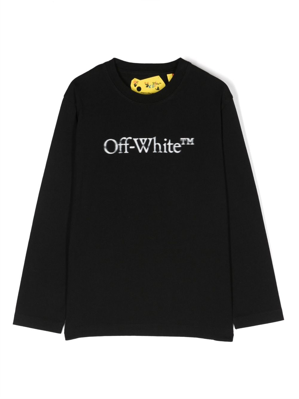 Off-White Kids Sweatshirt mit Logo-Print - Schwarz von Off-White Kids