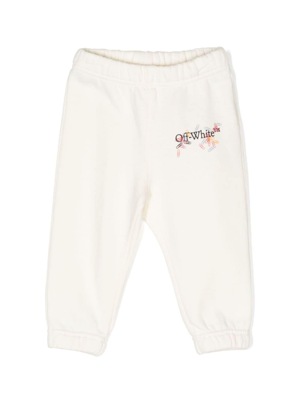 Off-White Kids Jogginghose mit Logo-Print - Gelb von Off-White Kids