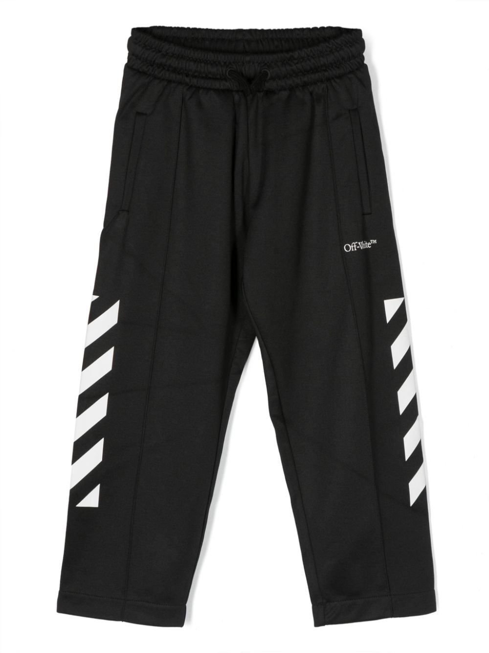 Off-White Kids Jogginghose mit Logo-Print - Schwarz von Off-White Kids