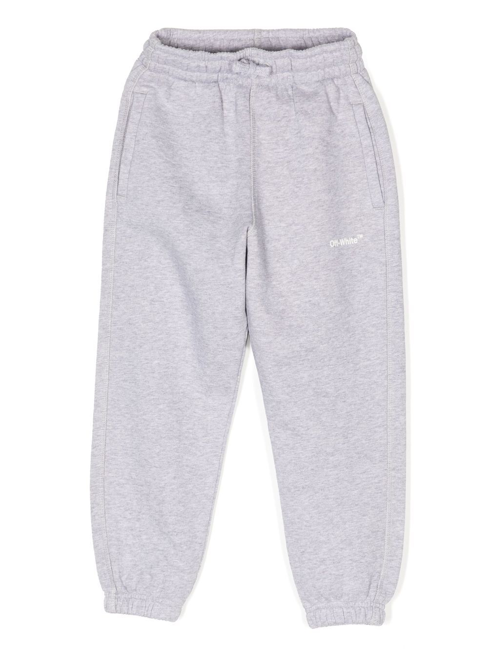 Off-White Kids Jogginghose mit Logo-Print - Grau von Off-White Kids