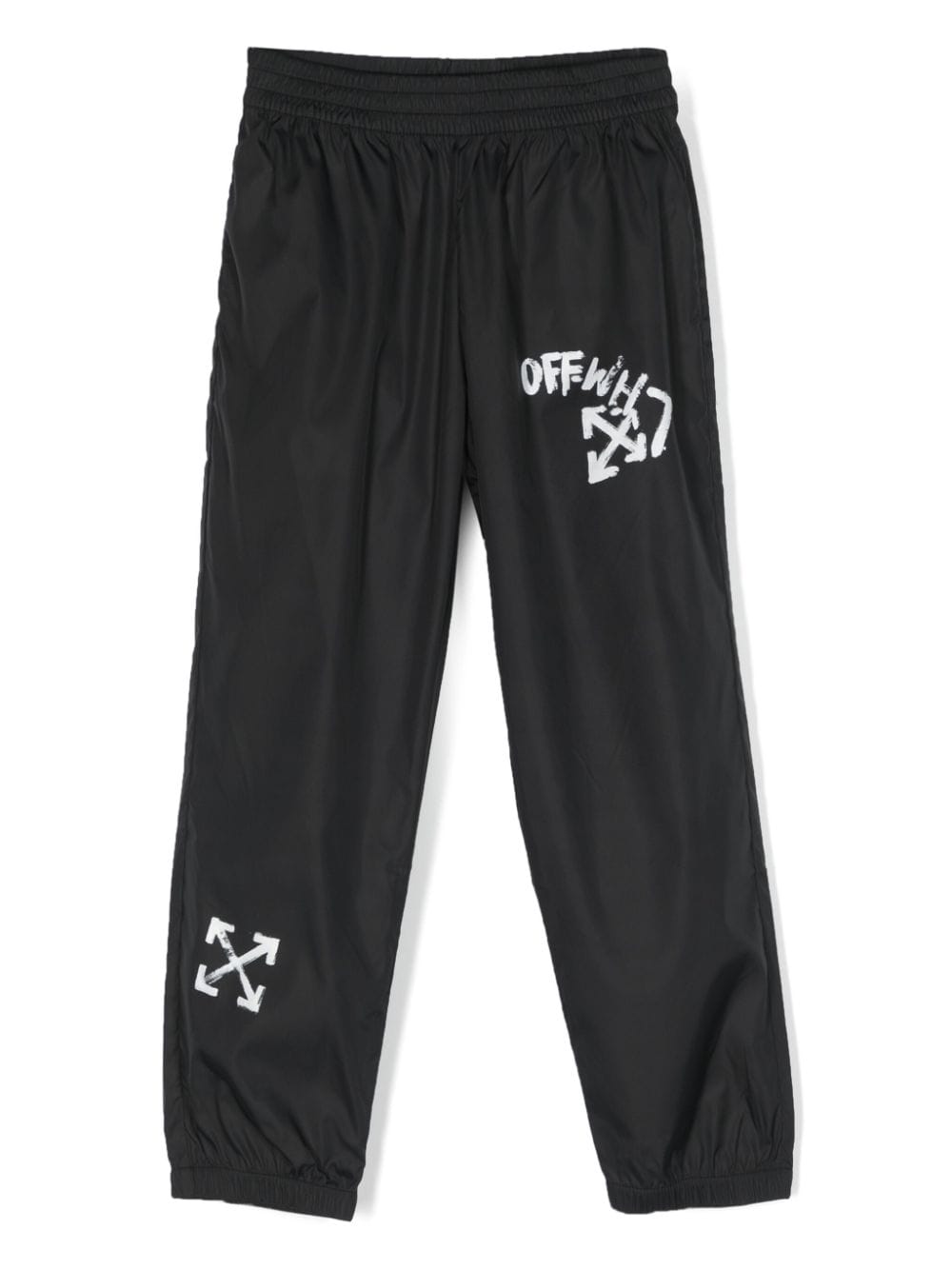 Off-White Kids Jogginghose mit Logo-Print - Schwarz von Off-White Kids