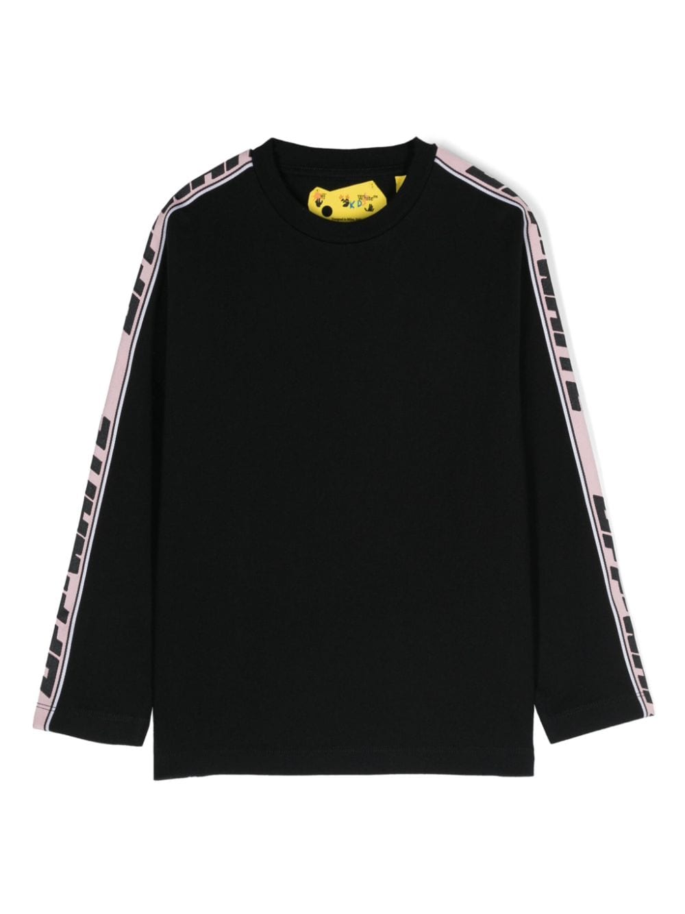 Off-White Kids T-Shirt mit Logo-Streifen - Schwarz von Off-White Kids