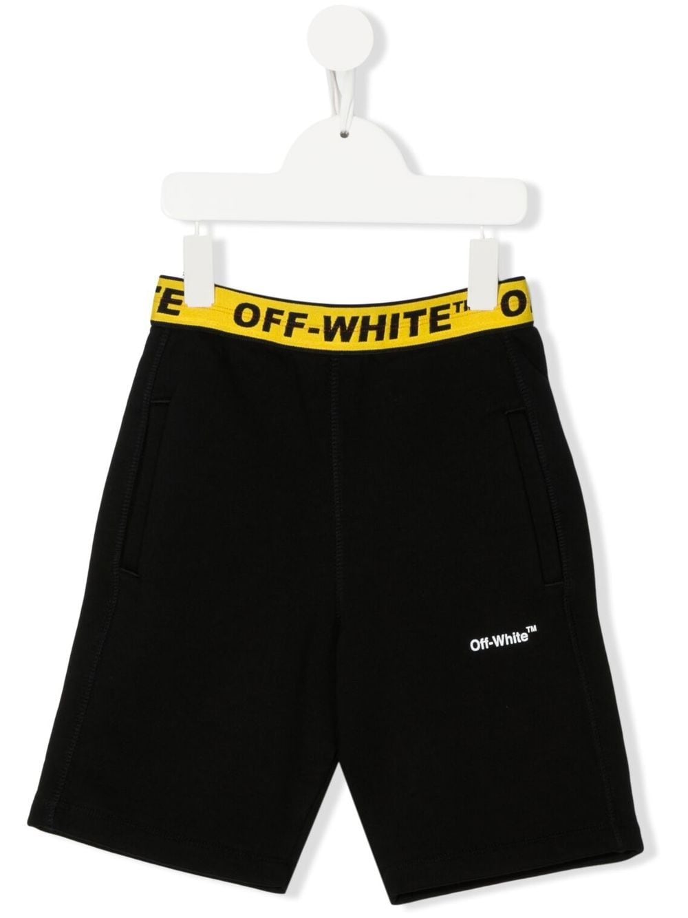 Off-White Kids Joggingshorts mit Logo - Schwarz von Off-White Kids