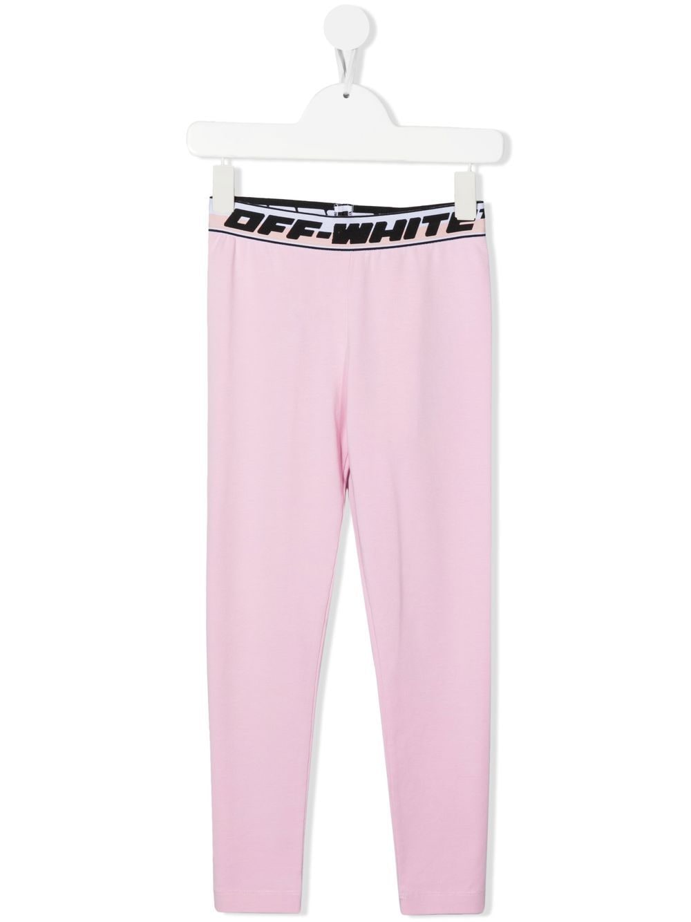 Off-White Kids Leggings mit Logo-Bund - Rosa von Off-White Kids