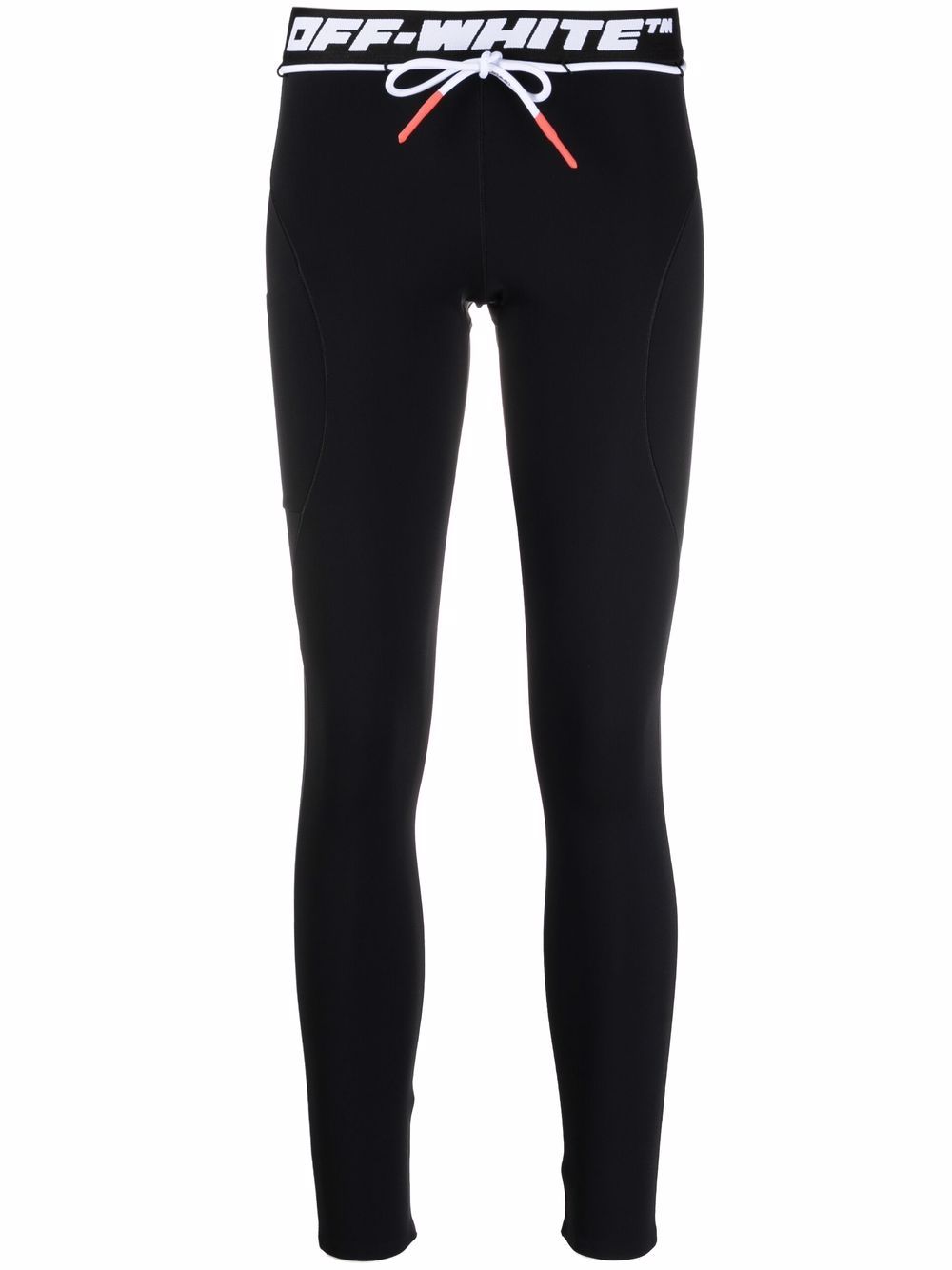 Off-White Performance-Leggings mit Logo - Schwarz von Off-White