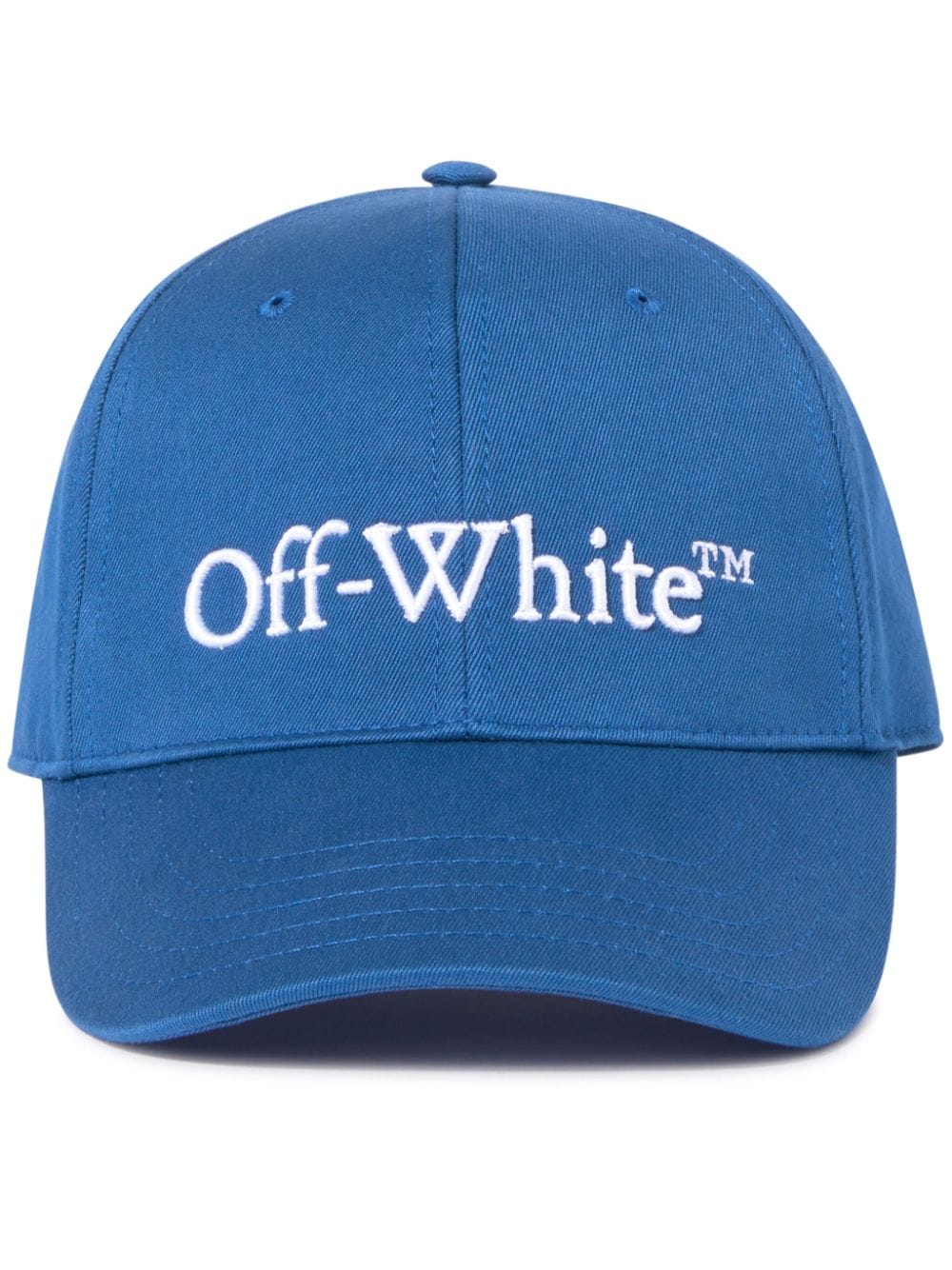 Off-White Baseballkappe mit Logo-Stickerei - Blau von Off-White