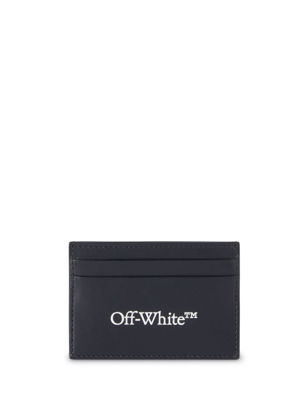 Off-White Bookish Kartenetui mit Logo-Print - Schwarz von Off-White