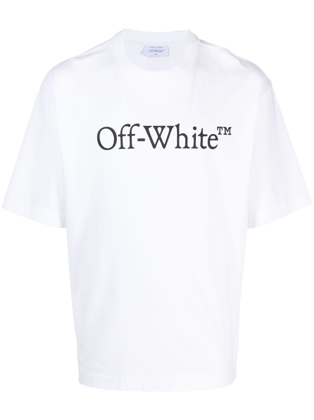 Off-White Bookish T-Shirt mit Logo-Print - Weiß von Off-White