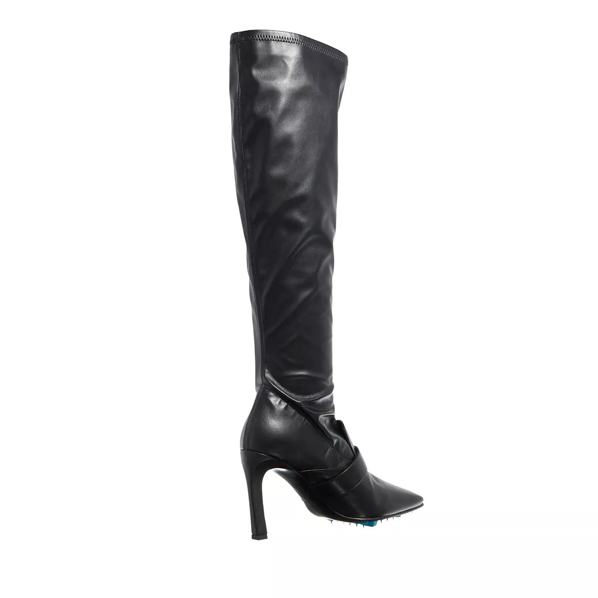 Off-White Boots & Stiefeletten - Stretch High Heel Boots - Gr. 37 (EU) - in Schwarz - für Damen von Off-White