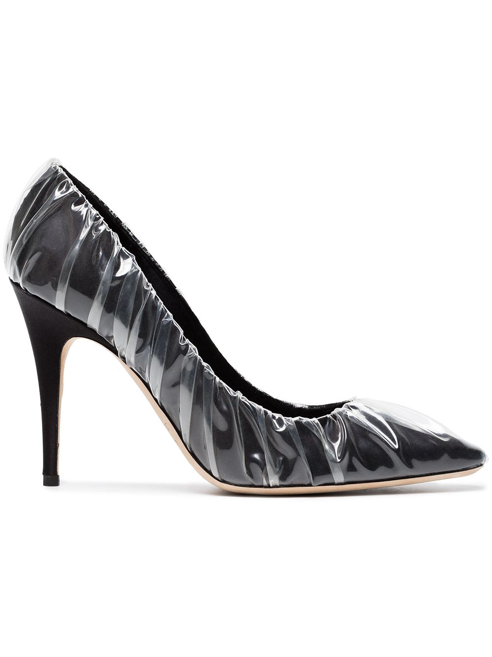 Off-White C/O Jimmy Choo 'Black Anne 100' Pumps - Schwarz von Off-White