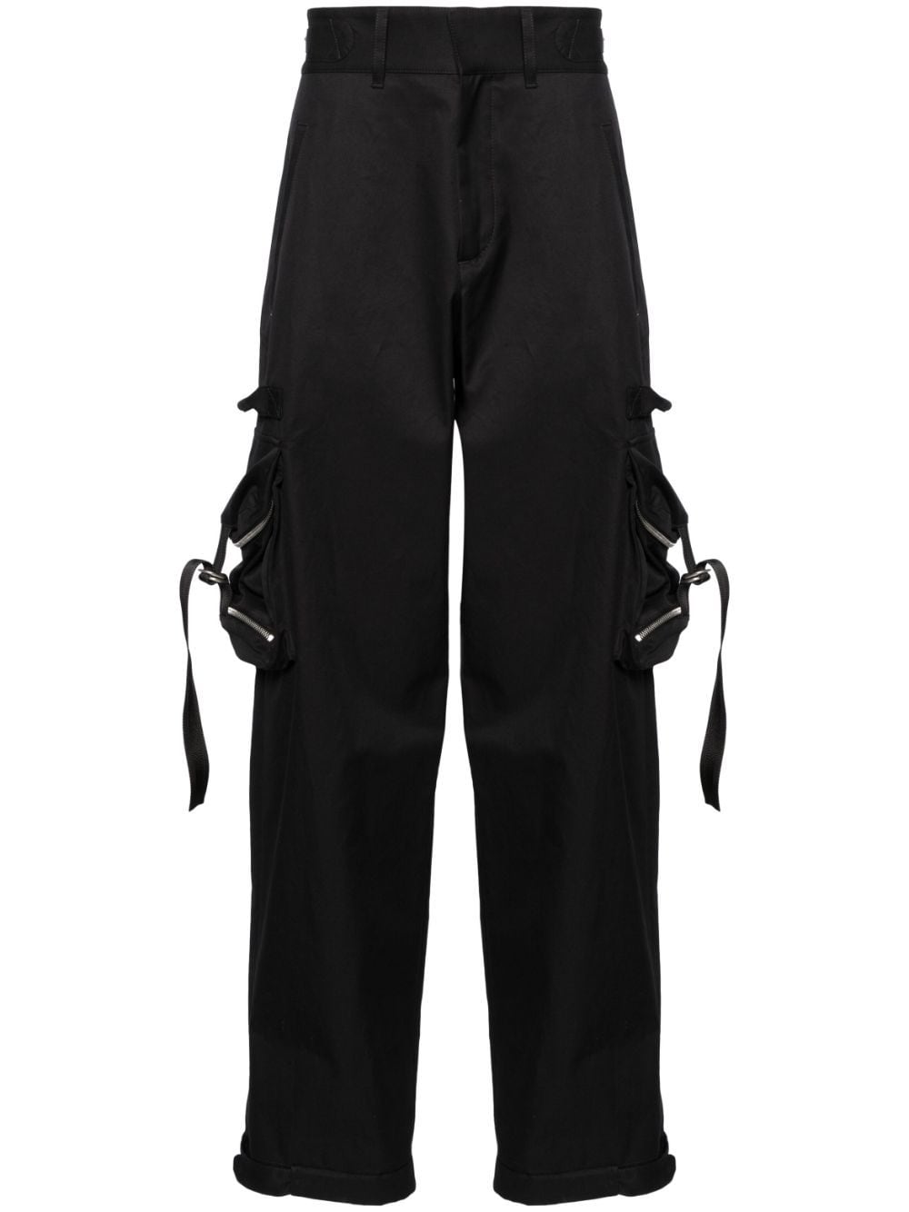 Off-White Cargohose mit geradem Bein - Schwarz von Off-White