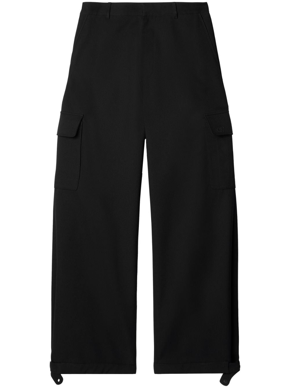 Off-White Cargohose mit weitem Bein - Schwarz von Off-White