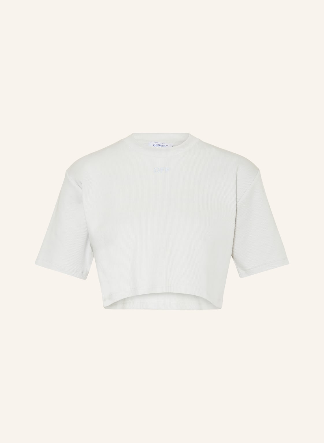 Off-White Cropped-Shirt blau von Off-White